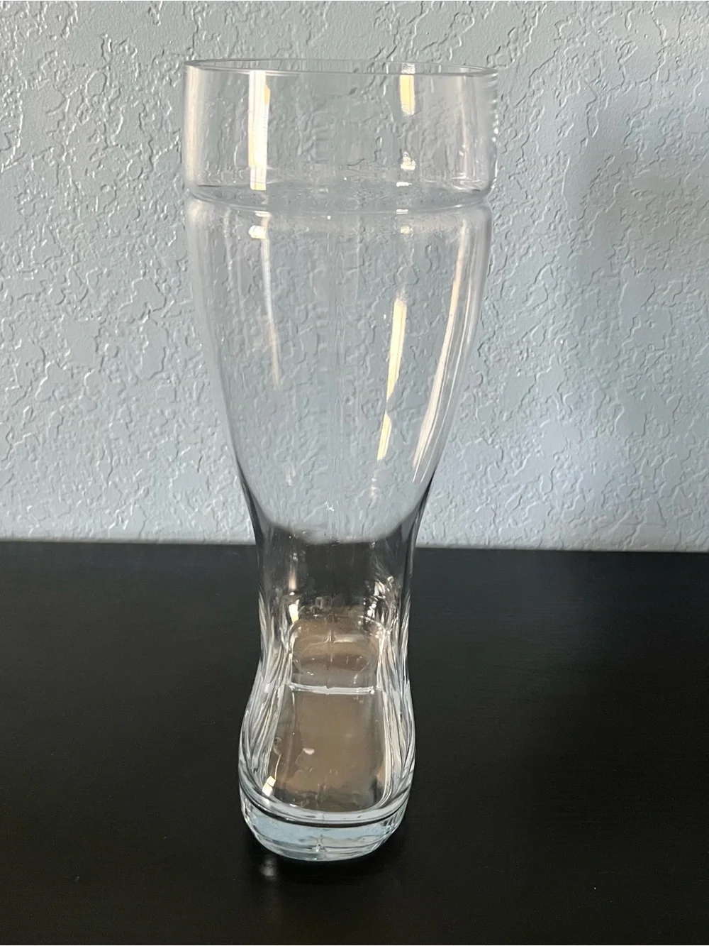 X-Large Clear Glass Boot (Das Boot)